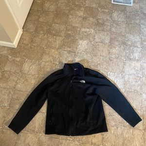 The North Face soft shell zip-up Jacket
